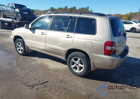 2004 Toyota Highlander from USA, damaged, VIN JTEHD21AX40029520